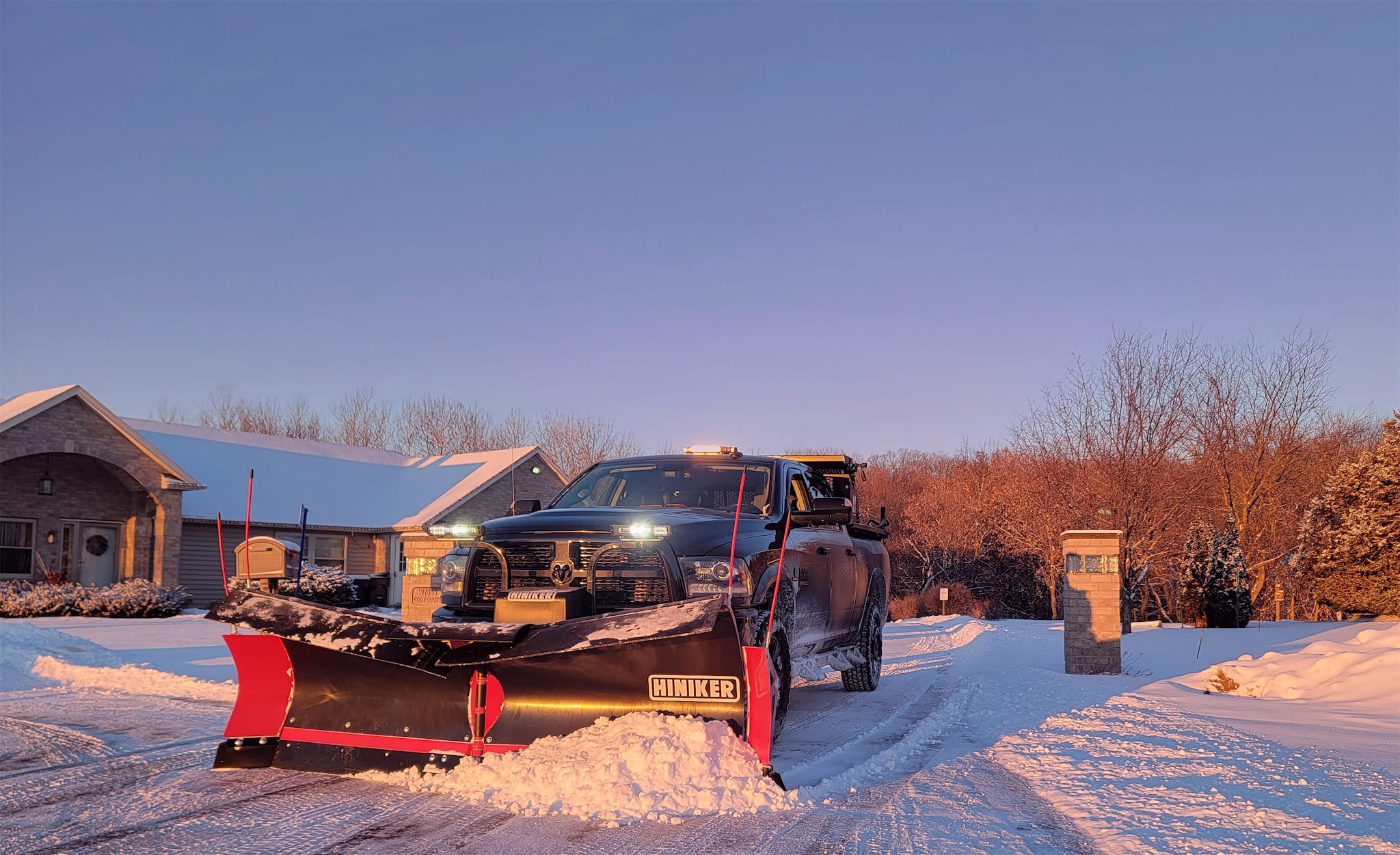 Snow removal service